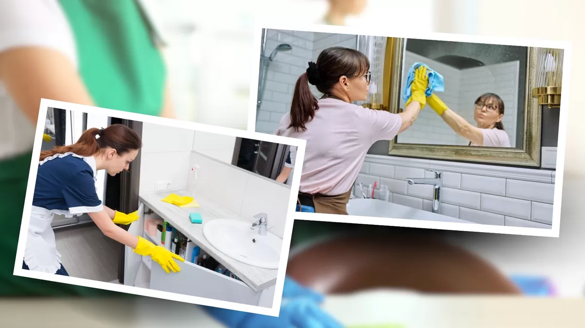 Trabajar en USA: El 88.4% del personal doméstico está conformado por mujeres, según datos de Jobber en 2025. Crédito: Ilustración AMTV