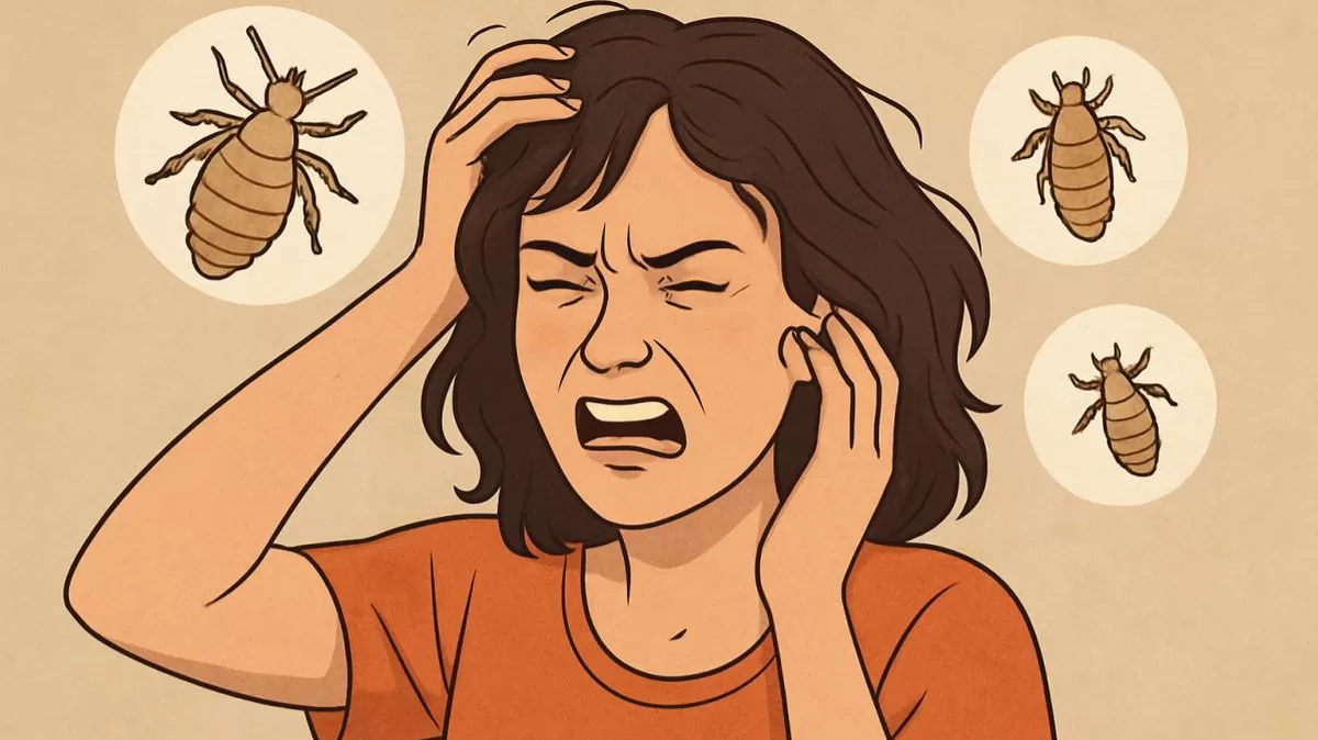 Soñar con piojos puede reflejar estrés, preocupaciones o conflictos emocionales según expertos. Crédito: Ilustración AMTV