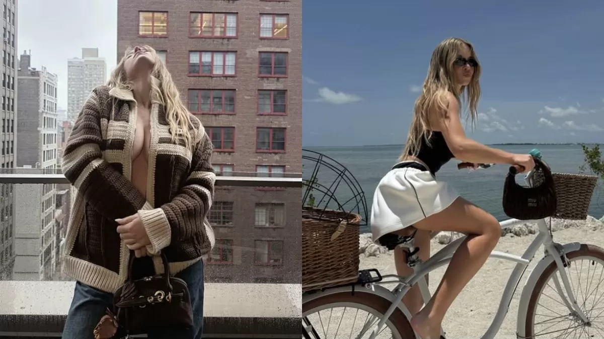 Sydney Sweeney asegura que actuar desnuda le da poder. (Fotos: Instagram)