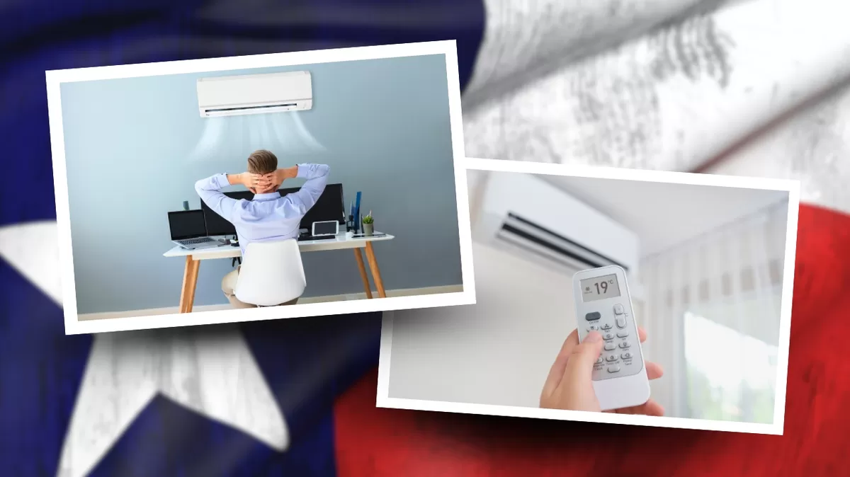 "Cool 4 the Summer" Texas: El estado ha registrado en los últimos veranos temperaturas superiores a los 40°C, lo que aumenta el riesgo de golpes de calor en personas sin acceso a refrigeración. Crédito: Ilustración AMTV