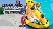 Toboganes, piscinas y aventuras acuáticas en parques de diversiones del sur de California: la mejor forma de disfrutar y combatir el calor del verano. Crédito: Ilustración AMTV