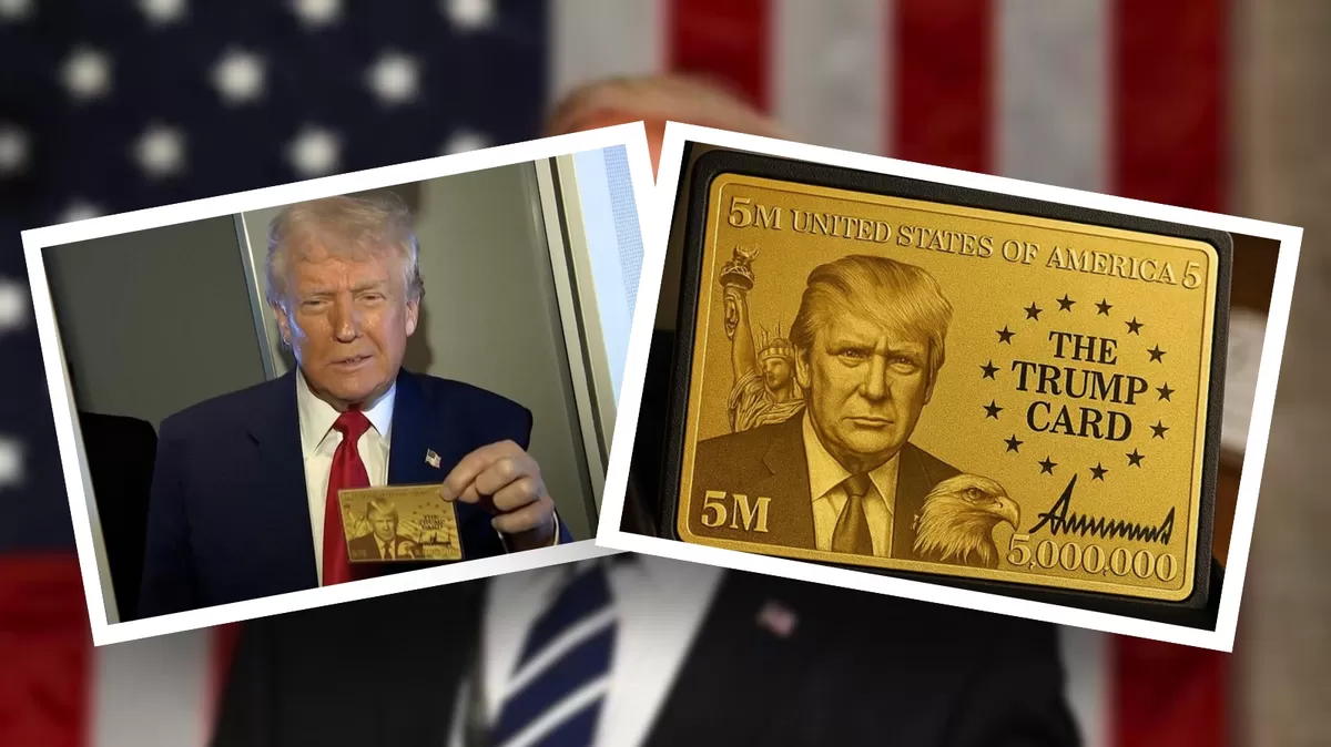 Visa "Trump Card" USA: Aunque se promociona como visa oficial, no tiene aún respaldo del Congreso ni retorno garantizado. Crédito: Ilustración AMTV