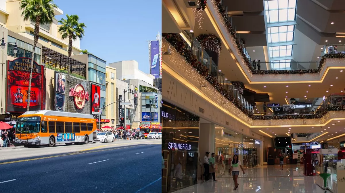 Desert Hills Premium Outlets combina marcas de lujo con grandes descuentos. Crédito: Ilustración AMTV