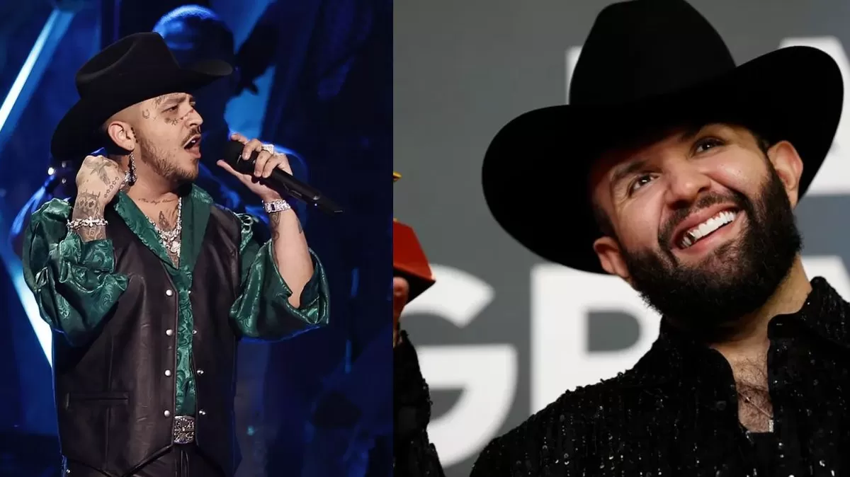 Carín León y Christian Nodal cierran rivalidad y fortalecen su amistad. Crédito: Ilustración AMTV