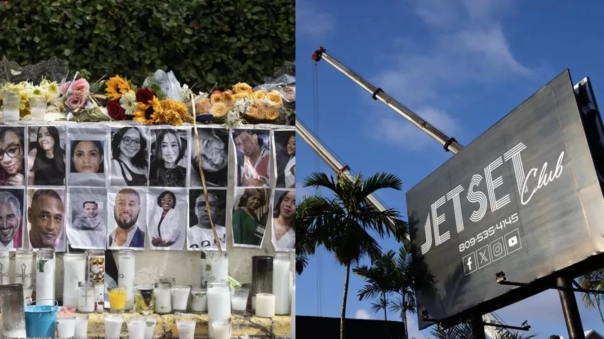 Discoteca Jet Set, escenario del colapso que dejó 236 muertos, sigue en el centro de la controversia judicial. Crédito: Ilustración AMTV