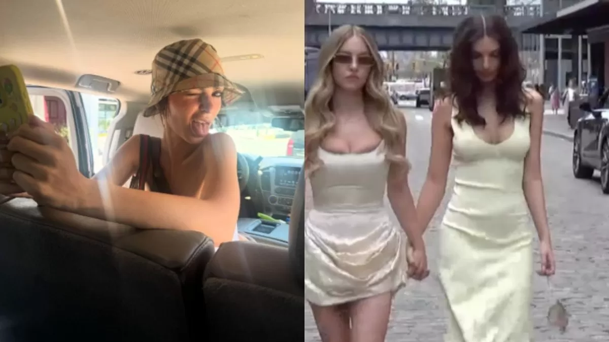 Fotos de instagram de la famosa Emily Ratajkowski. (Ilustración Vive América)