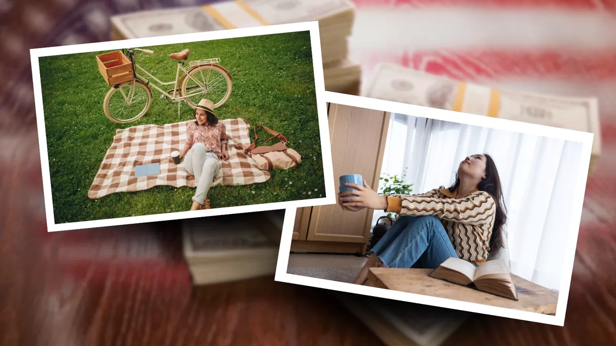 Tiempo a solas USA: El 66% de estadounidenses asegura que visitar a la familia en vacaciones no representa un descanso real ni un momento de tranquilidad personal. Crédito: Ilustración AMTV