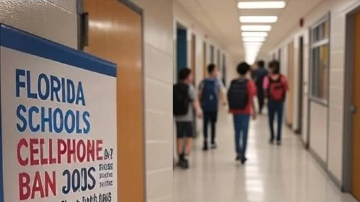 Ley HB 1105 en Florida 2025: ¿desde cuándo se prohibirá celulares en las escuelas? Crédito: Ilustración AMTV