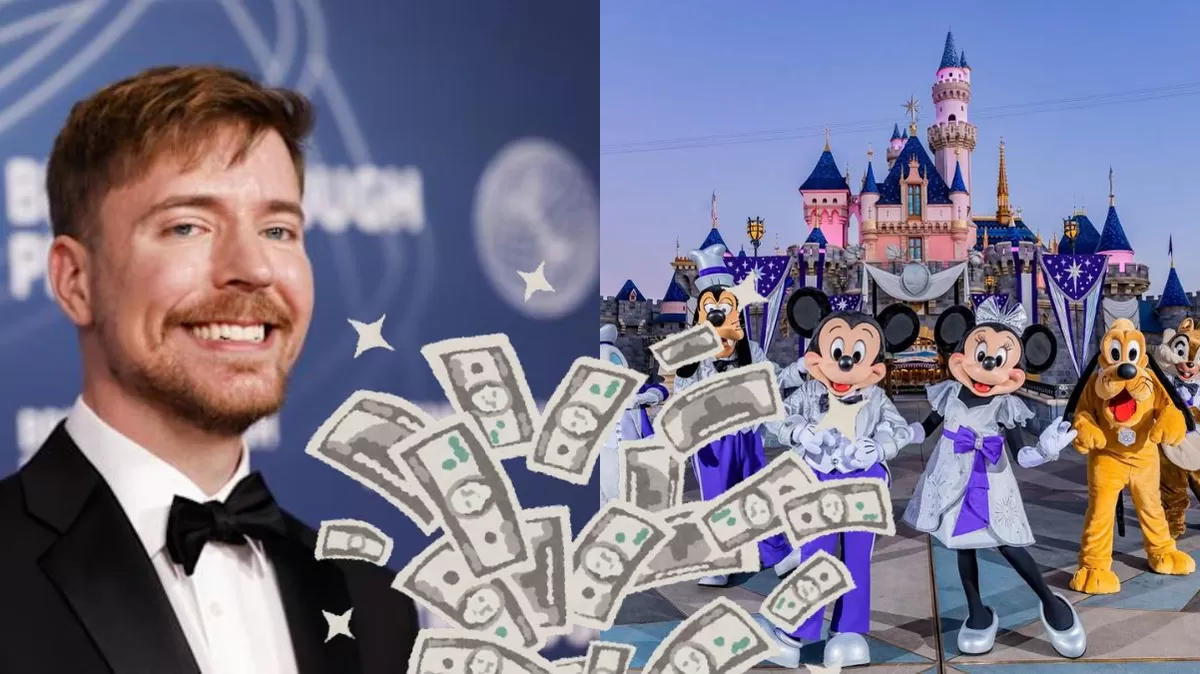 MrBeast alquila Disneyland para una cena romántica, combinando lujo y viralidad