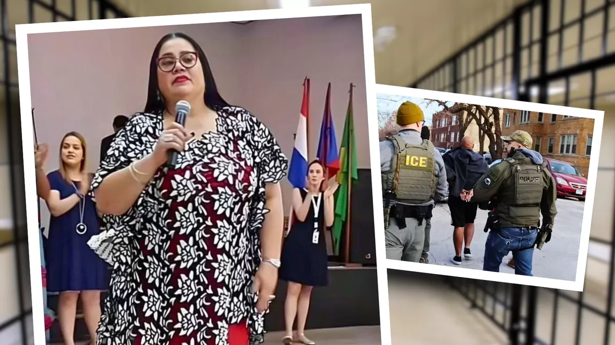 Iris Nannette Torre USA: El video de la pastora grabado durante una prédica cristiana y acumula miles de visualizaciones y críticas. Crédito: Ilustración AMTV