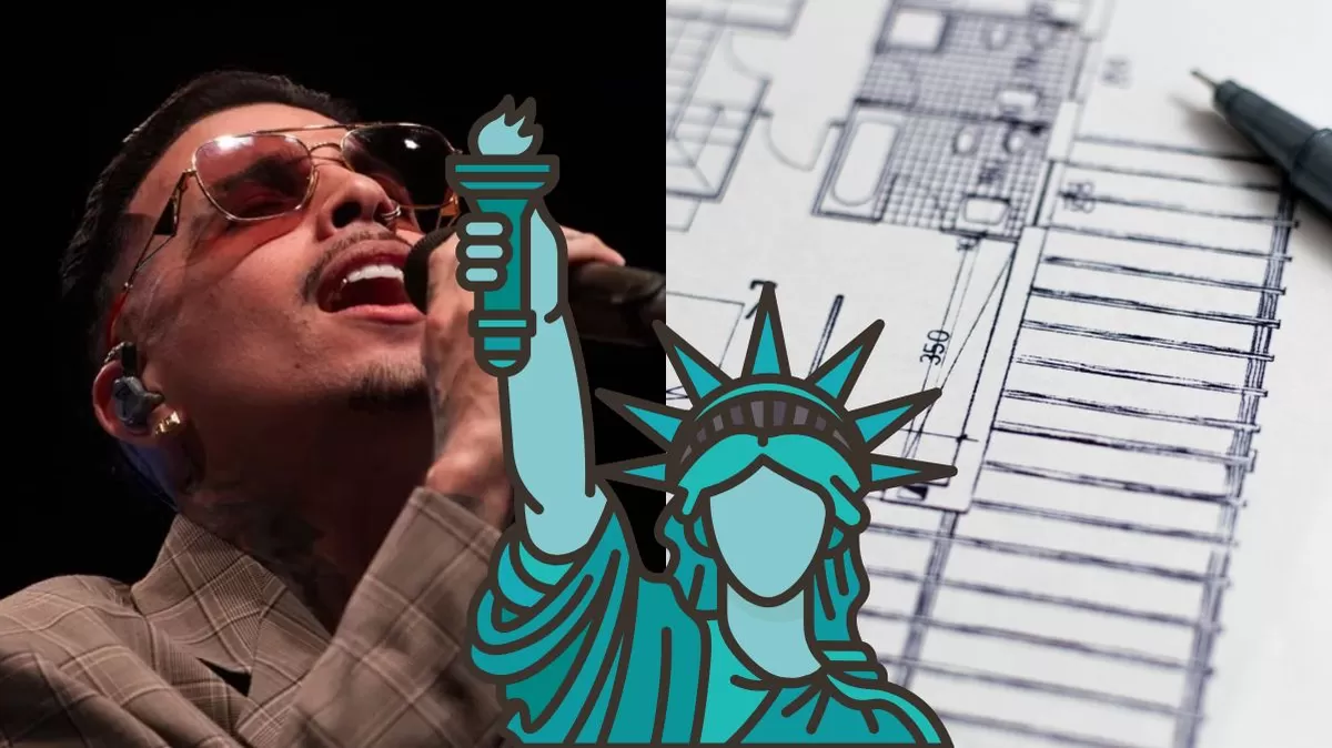 Rauw Alejandro estudia arquitectura en Nueva York como parte de su nueva etapa creativa. Crédito: Ilustración AMTV