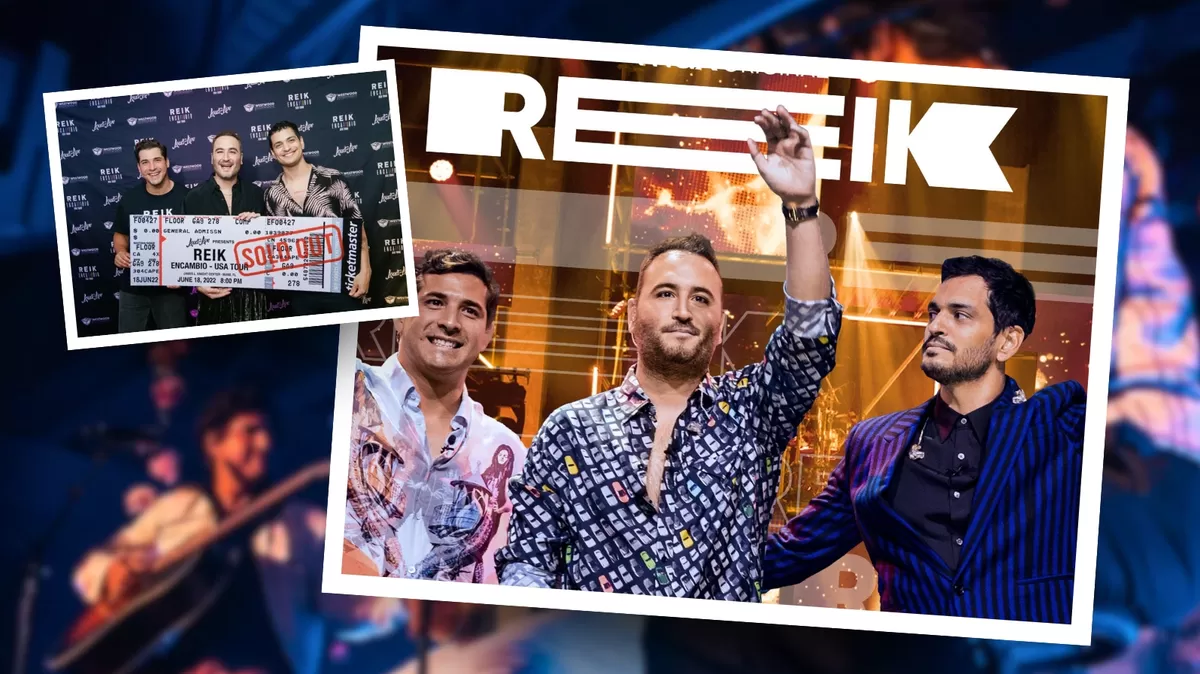 Conciertos en USA: Los boletos para las fechas del tour en 2025 están disponibles desde el 25 de abril exclusivamente en reik.mx. Crédito: Ilustración AMTV