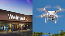 Walmart ya entrega con drones en 30 minutos en cinco estados de EE. UU. Crédito: Ilustración AMTV
