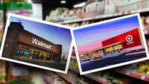 Suben precios en supermercados de USA: El 40% del inventario de Walmart proviene del extranjero, lo que lo hace especialmente vulnerable a las medidas arancelarias del gobierno. Crédito: Ilustración AMTV